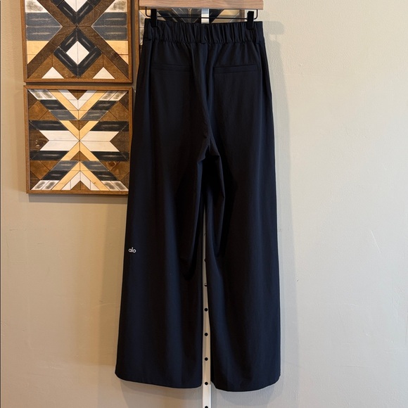 ALO Yoga High-Waist Dreamscape Trouser (Regular) Black size Small - Picture 5 of 8